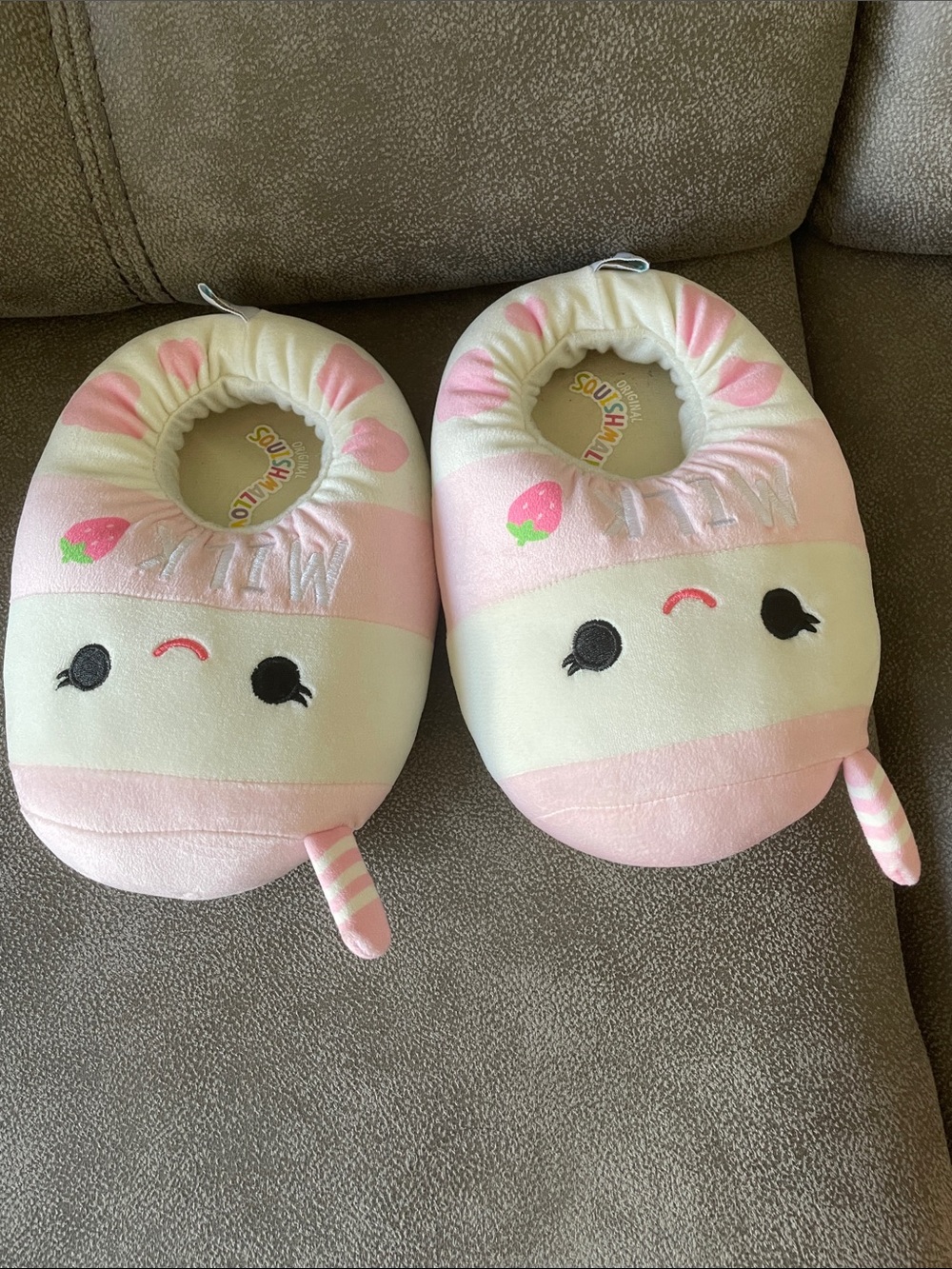 Strawberry Milkshake Full Back Slippers